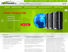 Tablet Screenshot of datahouse.pl